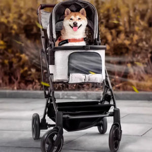 uppapets Aroa 可摺疊寵物推車(寵物承重:20kg)-狗-毛孩物語Pets Thing|香港寵物貓狗用品專門店:IATA寵物飛機籠、寵物手推車、貓爬架貓樹