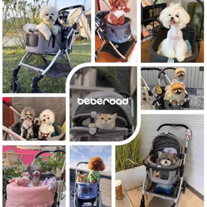 BebeRoad 北美版 R5 Plus 寵物推車 – 輕便折疊式分離設計(寵物承重:15kg)-狗-毛孩物語Pets Thing|香港寵物貓狗用品專門店:IATA寵物飛機籠、寵物手推車、貓爬架貓樹