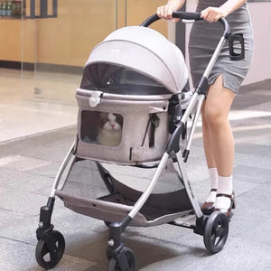 BebeRoad 北美版 R5 Plus 寵物推車 – 輕便折疊式分離設計(寵物承重:15kg)-狗-毛孩物語Pets Thing|香港寵物貓狗用品專門店:IATA寵物飛機籠、寵物手推車、貓爬架貓樹