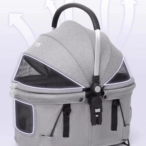 BebeRoad 北美版 R5 Plus 寵物推車 – 輕便折疊式分離設計(寵物承重:15kg)-狗-毛孩物語Pets Thing|香港寵物貓狗用品專門店:IATA寵物飛機籠、寵物手推車、貓爬架貓樹