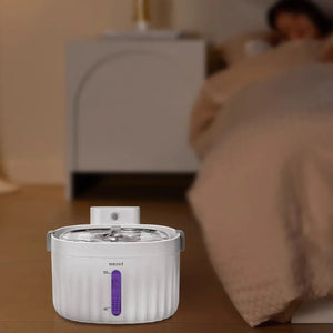 meoof 無插電寵物飲水機(陶瓷不鏽鋼|5000mAh|2L容量)-自動飲水器-毛孩物語Pets Thing|香港寵物貓狗用品專門店:IATA寵物飛機籠、寵物手推車、貓爬架貓樹