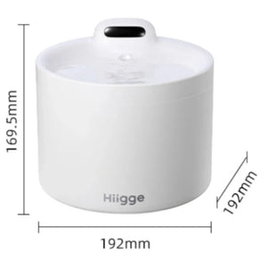 Hiigge寵物Light自動飲水器(APP連接|4000mAh|2.3L容量)-自動飲水器-毛孩物語Pets Thing|香港寵物貓狗用品專門店:IATA寵物飛機籠、寵物手推車、貓爬架貓樹