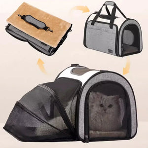 Petsfit 經典款航空寵物軟袋 (不可擴展版)-寵物航空箱寵物袋-毛孩物語Pets Thing|香港寵物貓狗用品專門店:IATA寵物飛機籠、寵物手推車、貓爬架貓樹