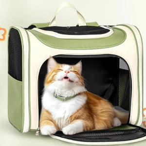 PETSFIT 寵物雙肩橫護腰設計背囊-貓-毛孩物語Pets Thing|香港寵物貓狗用品專門店:IATA寵物飛機籠、寵物手推車、貓爬架貓樹