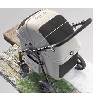 BELLO D9 中大型可折疊減震大輪寵物推車 (寵物承重:20kg)-狗-毛孩物語Pets Thing|香港寵物貓狗用品專門店:IATA寵物飛機籠、寵物手推車、貓爬架貓樹
