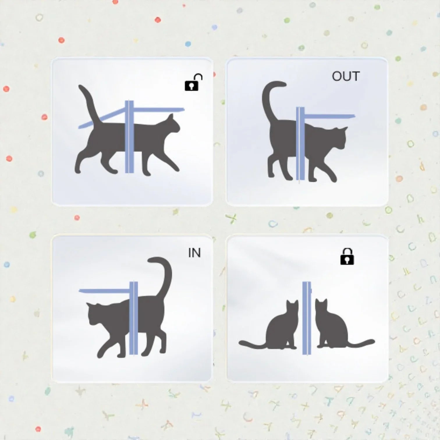CatMate 英國專業寵物門系列連安裝服務 (實木門安裝)-貓-毛孩物語Pets Thing|香港寵物貓狗用品專門店:IATA寵物飛機籠、寵物手推車、貓爬架貓樹