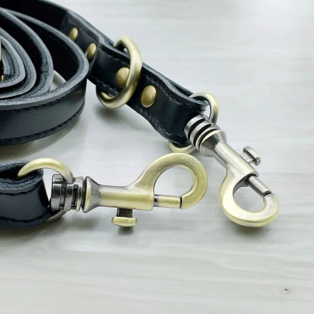 Leatheraft 100% Nappa納帕真皮手工寵物狗帶牽繩 (L大碼:長度172cm)-狗-毛孩物語Pets Thing|香港寵物貓狗用品專門店:IATA寵物飛機籠、寵物手推車、貓爬架貓樹