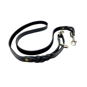 Leatheraft 100% Nappa納帕真皮手工寵物狗帶麻花牽繩 (S細碼:長度117cm)-狗-毛孩物語Pets Thing|香港寵物貓狗用品專門店:IATA寵物飛機籠、寵物手推車、貓爬架貓樹