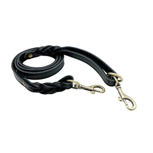 Leatheraft 100% Nappa納帕真皮手工寵物狗帶麻花牽繩 (S細碼:長度117cm)-狗-毛孩物語Pets Thing|香港寵物貓狗用品專門店:IATA寵物飛機籠、寵物手推車、貓爬架貓樹