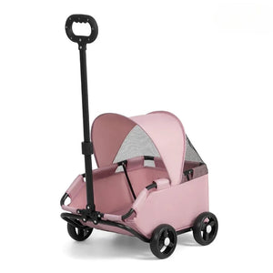 JARDKIDS 輕便寵物可折疊加大遮陽棚手拉車 (座艙:52 × 35 × 26cm)-狗-毛孩物語Pets Thing|香港寵物貓狗用品專門店:IATA寵物飛機籠、寵物手推車、貓爬架貓樹