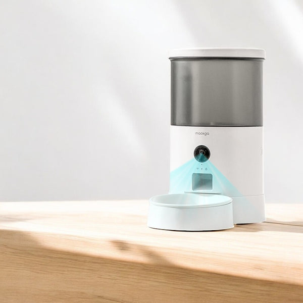 Maoxga 寵物智能自動真空餵食器 (帶鏡頭|4.5L|乾濕電2用)-自動餵食器-毛孩物語Pets Thing|香港寵物貓狗用品專門店:IATA寵物飛機籠、寵物手推車、貓爬架貓樹