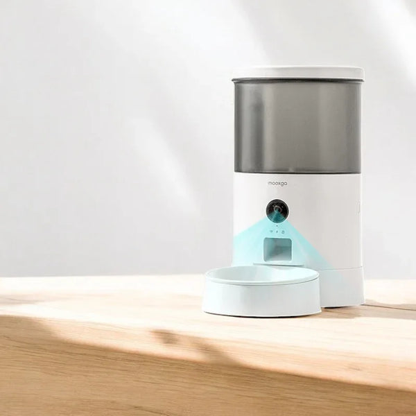 Maoxga 寵物智能自動真空餵食器 (濕電式|4.5L|帶鏡頭)-自動餵食器-毛孩物語Pets Thing|香港寵物貓狗用品專門店:IATA寵物飛機籠、寵物手推車、貓爬架貓樹