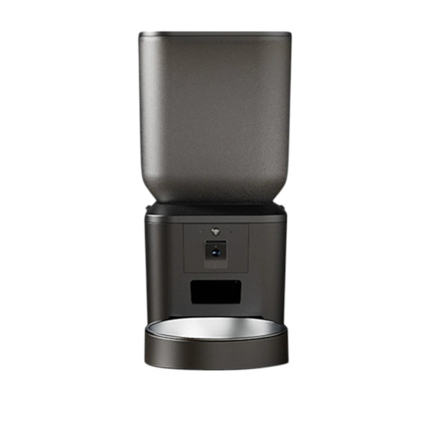 FURPIPI不鏽鋼自動寵物餵食器 (帶鏡頭|8L|視訊互動|乾濕電2用)-自動餵食器-毛孩物語Pets Thing|香港寵物貓狗用品專門店:IATA寵物飛機籠、寵物手推車、貓爬架貓樹