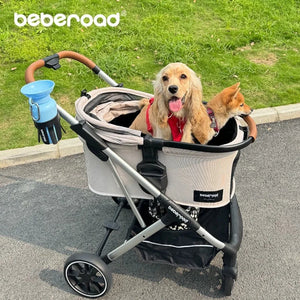 BebeRoad T6 中型寵物推車 – 輕便折疊、分離式設計(寵物承重:30kg)-狗-毛孩物語Pets Thing|香港寵物貓狗用品專門店:IATA寵物飛機籠、寵物手推車、貓爬架貓樹