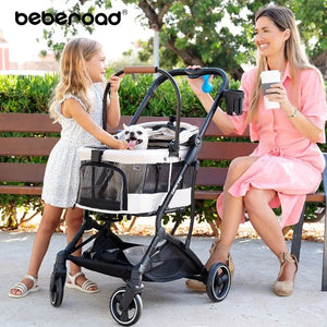 BebeRoad T3 Pro 輕便折疊可拆卸寵物推車 (寵物承重:20kg)-狗-毛孩物語Pets Thing|香港寵物貓狗用品專門店:IATA寵物飛機籠、寵物手推車、貓爬架貓樹