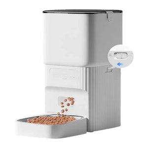 FURPIPI羅馬柱智能可視餵食器 (遠程智控|4L|5G雙頻)-自動餵食器-毛孩物語Pets Thing|香港寵物貓狗用品專門店:IATA寵物飛機籠、寵物手推車、貓爬架貓樹