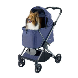 Ibiyaya FS2501 Maxi 瞬收中型寵物推車 (寵物承重:25kg)-貓狗-毛孩物語Pets Thing|香港寵物貓狗用品專門店:IATA寵物飛機籠、寵物手推車、貓爬架貓樹