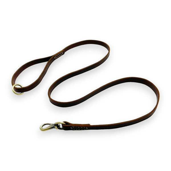 Leatheraft 100%真牛皮手工寵物狗帶牽繩拖帶 (L大碼:長度147cm)-狗-毛孩物語Pets Thing|香港寵物貓狗用品專門店:IATA寵物飛機籠、寵物手推車、貓爬架貓樹