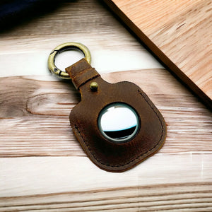 Leatheraft 真牛皮手工寵物 Apple AirTag 保護套-狗-毛孩物語Pets Thing|香港寵物貓狗用品專門店:IATA寵物飛機籠、寵物手推車、貓爬架貓樹