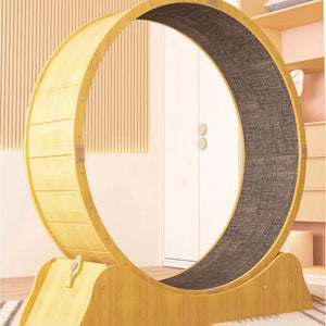 貓咪運動跑步機・寵物靜音滾輪跑步機 (實木款)-貓-毛孩物語Pets Thing|香港寵物貓狗用品專門店:IATA寵物飛機籠、寵物手推車、貓爬架貓樹