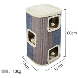 北歐瑞典風格雙重兩用劍麻貓窩 (大碼)-貓-毛孩物語Pets Thing|香港寵物貓狗用品專門店:IATA寵物飛機籠、寵物手推車、貓爬架貓樹