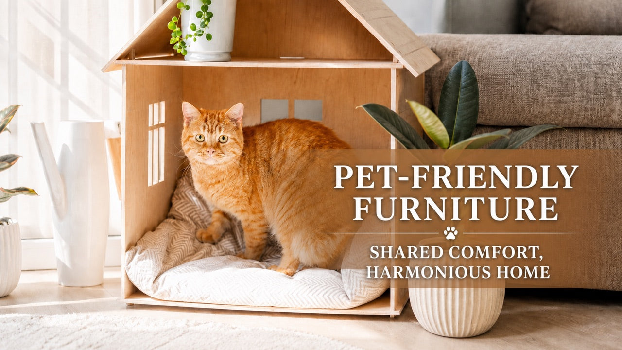 Pet-friendly furniture for a comfortable harmonious home