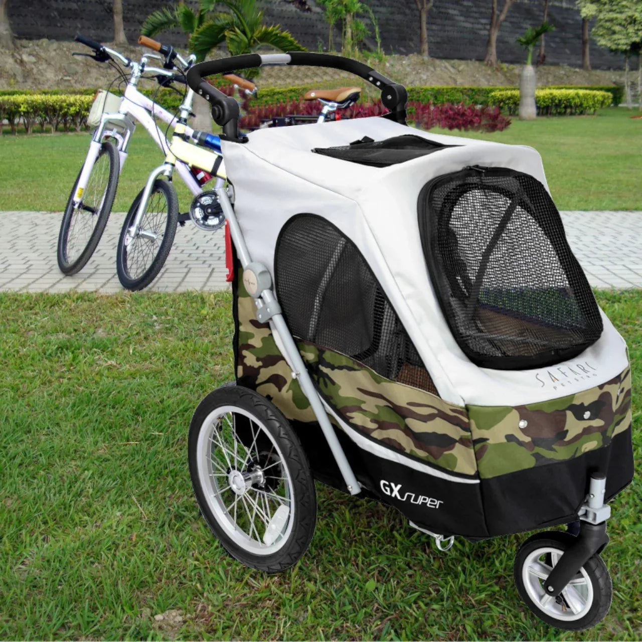 Petstro 702-MTC 台灣寵物旅行車 Safari GX (寵物承重:30kg|連雨套)-狗-毛孩物語Pets Thing|香港寵物貓狗用品專門店:IATA寵物飛機籠、寵物手推車、貓爬架貓樹
