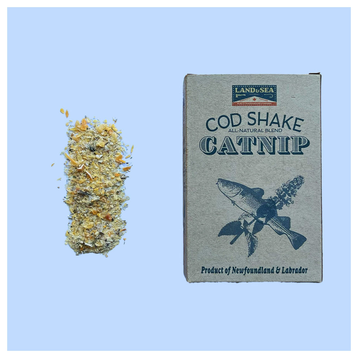 Land & Sea Pets Cod Shake Cat Nip|貓貓零食及拌糧|加拿大直送 產品細節圖 2