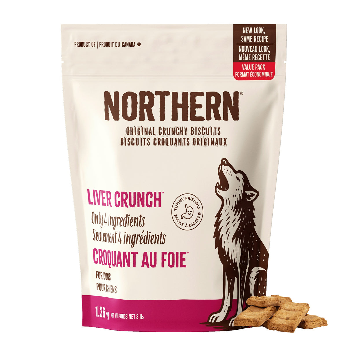 Northern Biscuit Liver Crunch Biscuits|狗狗零食|加拿大直送-狗-毛孩物語Pets Thing|香港寵物貓狗用品專門店:IATA寵物飛機籠、寵物手推車、貓爬架貓樹