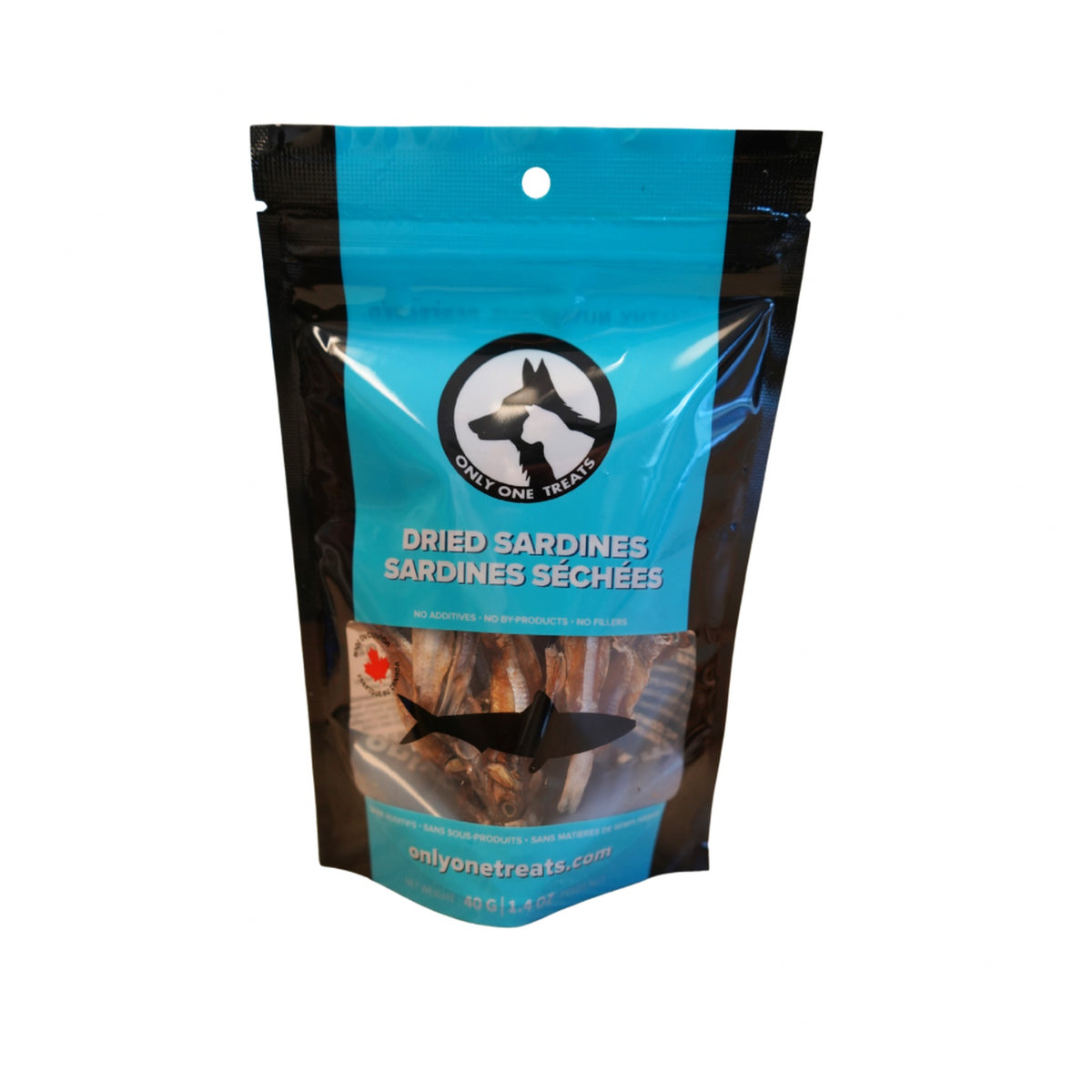 Only One Treats Dried Sardines 40g|貓狗零食|加拿大直送-貓狗-毛孩物語Pets Thing|香港寵物貓狗用品專門店:IATA寵物飛機籠、寵物手推車、貓爬架貓樹