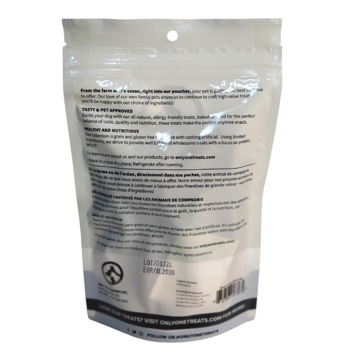 Only One Treats Bison & Tripe Sticks 70g|狗狗零食及咀嚼小食|加拿大直送-狗-毛孩物語Pets Thing|香港寵物貓狗用品專門店:IATA寵物飛機籠、寵物手推車、貓爬架貓樹
