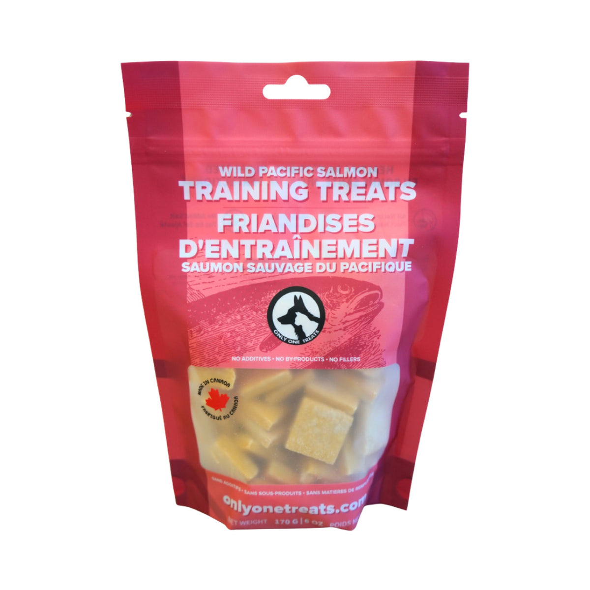 Only One Treats Wild Pacific Salmon Training Treats 170g|貓狗零食|加拿大直送-貓狗-毛孩物語Pets Thing|香港寵物貓狗用品專門店:IATA寵物飛機籠、寵物手推車、貓爬架貓樹