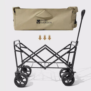 MOBI GARDEN 戶外可折疊露營車野營推車大狗巨型犬可折疊手拉車 (升級寬輪款|120kg承重)-狗-毛孩物語Pets Thing|香港寵物貓狗用品專門店:IATA寵物飛機籠、寵物手推車、貓爬架貓樹