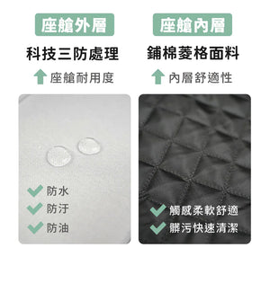 Ibiyaya FS2511 極速收小寵分離式寵物推車 (寵物承重:15kg)-貓狗-毛孩物語Pets Thing|香港寵物貓狗用品專門店:IATA寵物飛機籠、寵物手推車、貓爬架貓樹