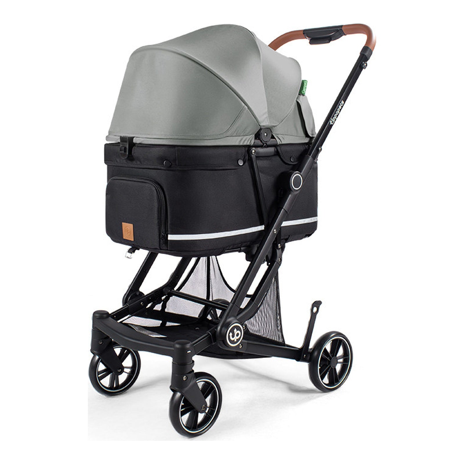 UPPAPETS Toto 一鍵自動摺疊寵物推車(3 色・15kg 內) 商品圖片 2