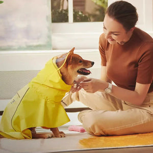 WOOFO狗狗防水雨衣衝鋒冒險狗狗雨衣狗雨褸 (灰色)-狗-毛孩物語Pets Thing|香港寵物貓狗用品專門店:IATA寵物飛機籠、寵物手推車、貓爬架貓樹