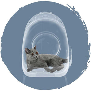 🎒貓咪太空艙保暖透氣背囊(晚霞村莊)-貓-毛孩物語Pets Thing|香港寵物貓狗用品專門店:IATA寵物飛機籠、寵物手推車、貓爬架貓樹