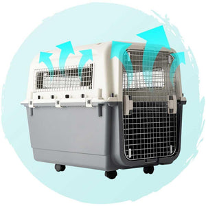 Hoopet寵物航空飛機籠(7號籠|內長120cm)-寵物航空箱寵物袋-毛孩物語Pets Thing|香港寵物貓狗用品專門店:IATA寵物飛機籠、寵物手推車、貓爬架貓樹