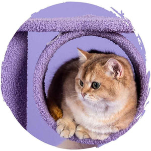 🌙夢幻星雲升級貓樹實木抓柱🐱貓爬架跳台(6層款|170cm)-貓-毛孩物語Pets Thing|香港寵物貓狗用品專門店:IATA寵物飛機籠、寵物手推車、貓爬架貓樹