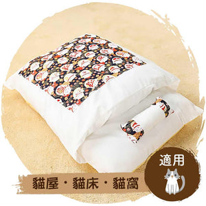 🇯🇵日式可拆洗貓窩(招財貓|棉布款)-貓-毛孩物語Pets Thing|香港寵物貓狗用品專門店:IATA寵物飛機籠、寵物手推車、貓爬架貓樹