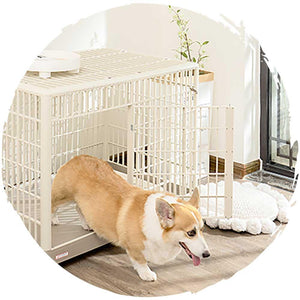 IRIS 1000室內中型犬狗籠-連滾輪輪子+上蓋 (大碼|97.6 x 67.2 x 74.3cm)-狗-毛孩物語Pets Thing|香港寵物貓狗用品專門店:IATA寵物飛機籠、寵物手推車、貓爬架貓樹