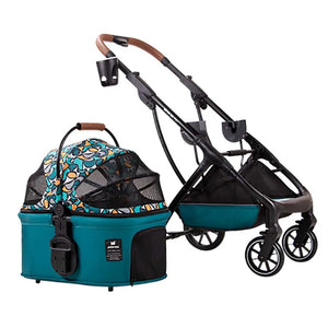 DODOPET 鋁合金車籃分拆款 高層摺疊寵物貓狗手推車(寵物承重:20kg)-狗-毛孩物語Pets Thing|香港寵物貓狗用品專門店:IATA寵物飛機籠、寵物手推車、貓爬架貓樹