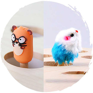 貓咪松木打地鼠逗貓玩具 (升階版|33 x 26cm)-貓-毛孩物語Pets Thing|香港寵物貓狗用品專門店:IATA寵物飛機籠、寵物手推車、貓爬架貓樹