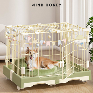 WINK HONEY 優質室內寵物別墅 狗籠 (超大號 - 中大型犬適用)-寵物籠-毛孩物語Pets Thing｜香港寵物貓狗用品專門店：IATA寵物飛機籠、寵物手推車、貓爬架貓樹