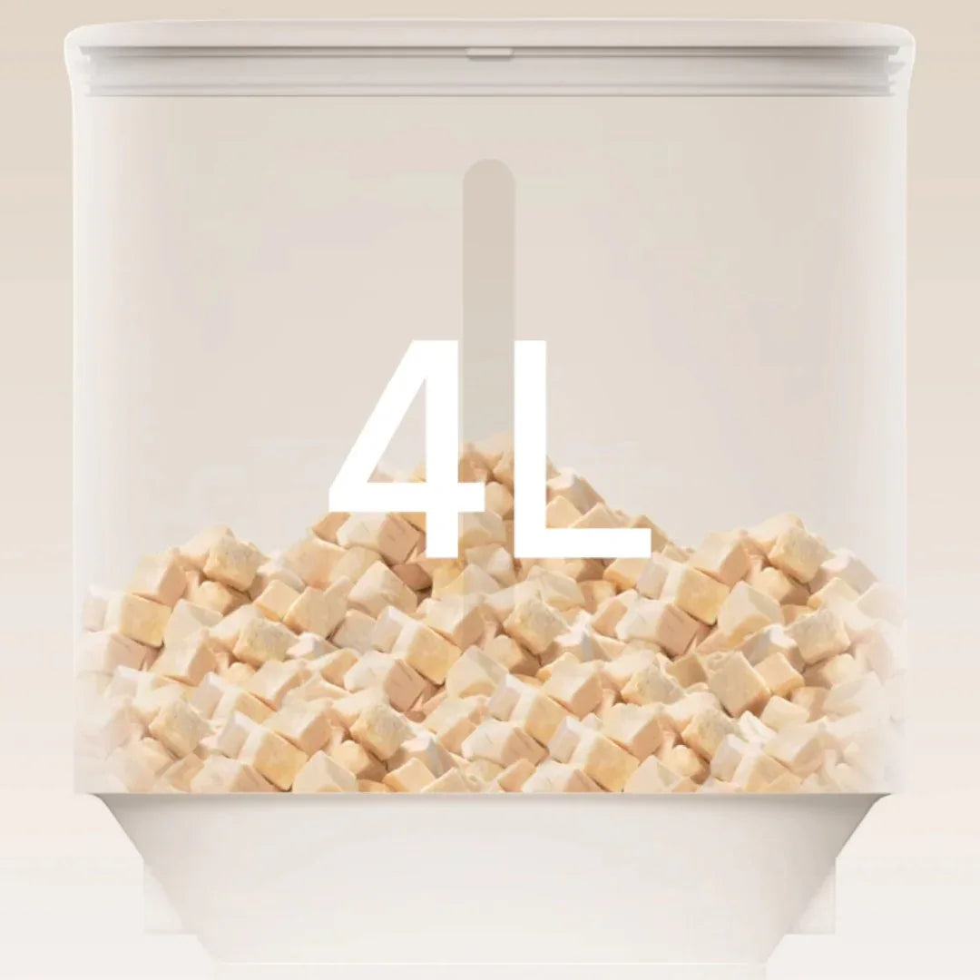 meoof 蛋捲自動餵食器 (帶鏡頭｜4L｜乾濕電2用)-自動餵食器-毛孩物語Pets Thing｜香港寵物貓狗用品專門店：IATA寵物飛機籠、寵物手推車、貓爬架貓樹