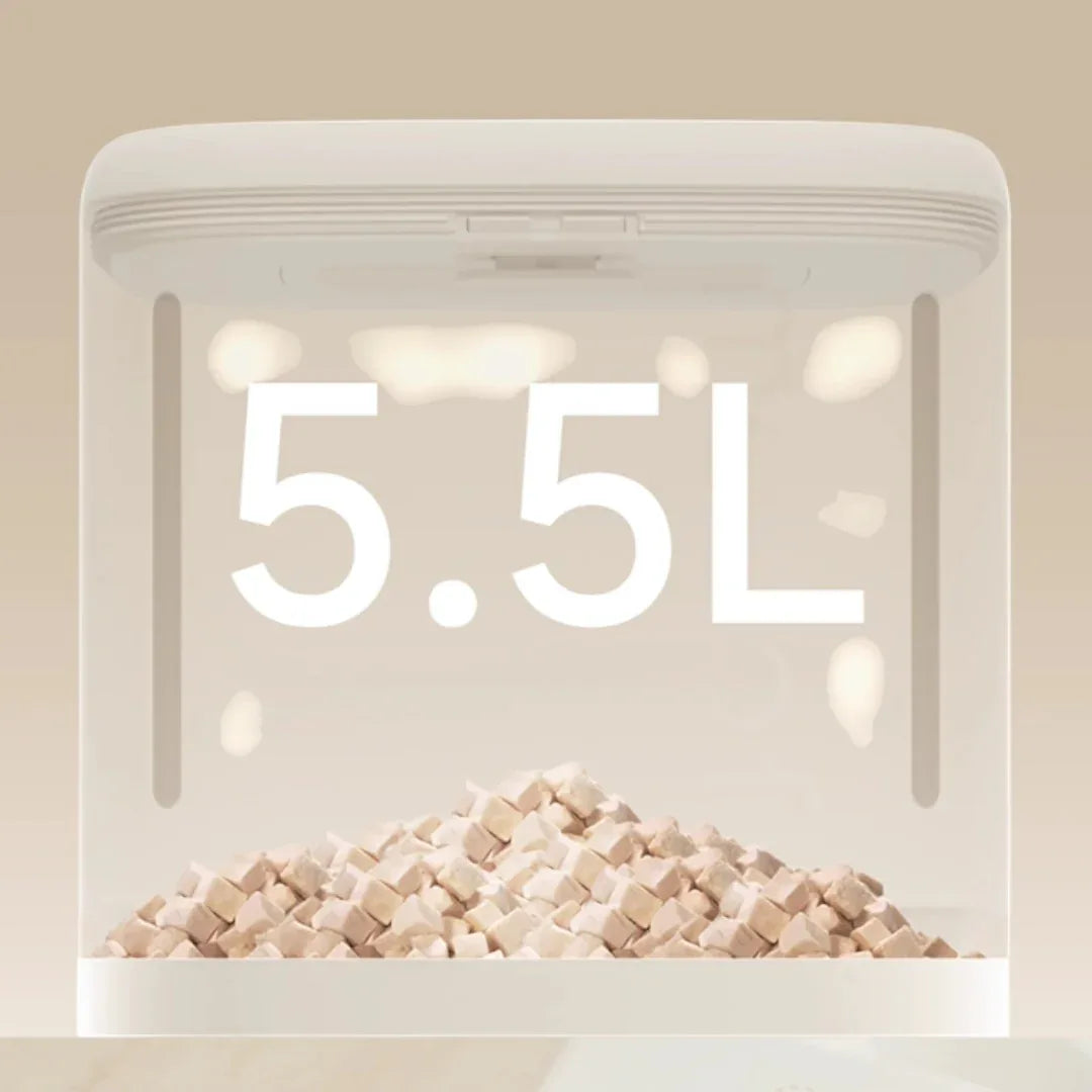 meoof 智能寵物餵食器 (帶鏡頭｜5.5L｜App控制)-自動餵食器-毛孩物語Pets Thing｜香港寵物貓狗用品專門店：IATA寵物飛機籠、寵物手推車、貓爬架貓樹