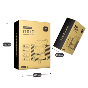 uppapets Nero 輕便折疊自動收車寵物推車（寵物承重：15kg）-狗-毛孩物語Pets Thing｜香港寵物貓狗用品專門店：IATA寵物飛機籠、寵物手推車、貓爬架貓樹