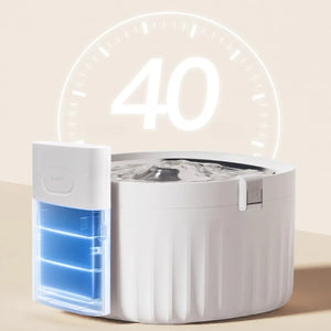meoof 無插電寵物飲水機（陶瓷不鏽鋼|5000mAh|2L容量）-自動飲水器-毛孩物語Pets Thing｜香港寵物貓狗用品專門店：IATA寵物飛機籠、寵物手推車、貓爬架貓樹