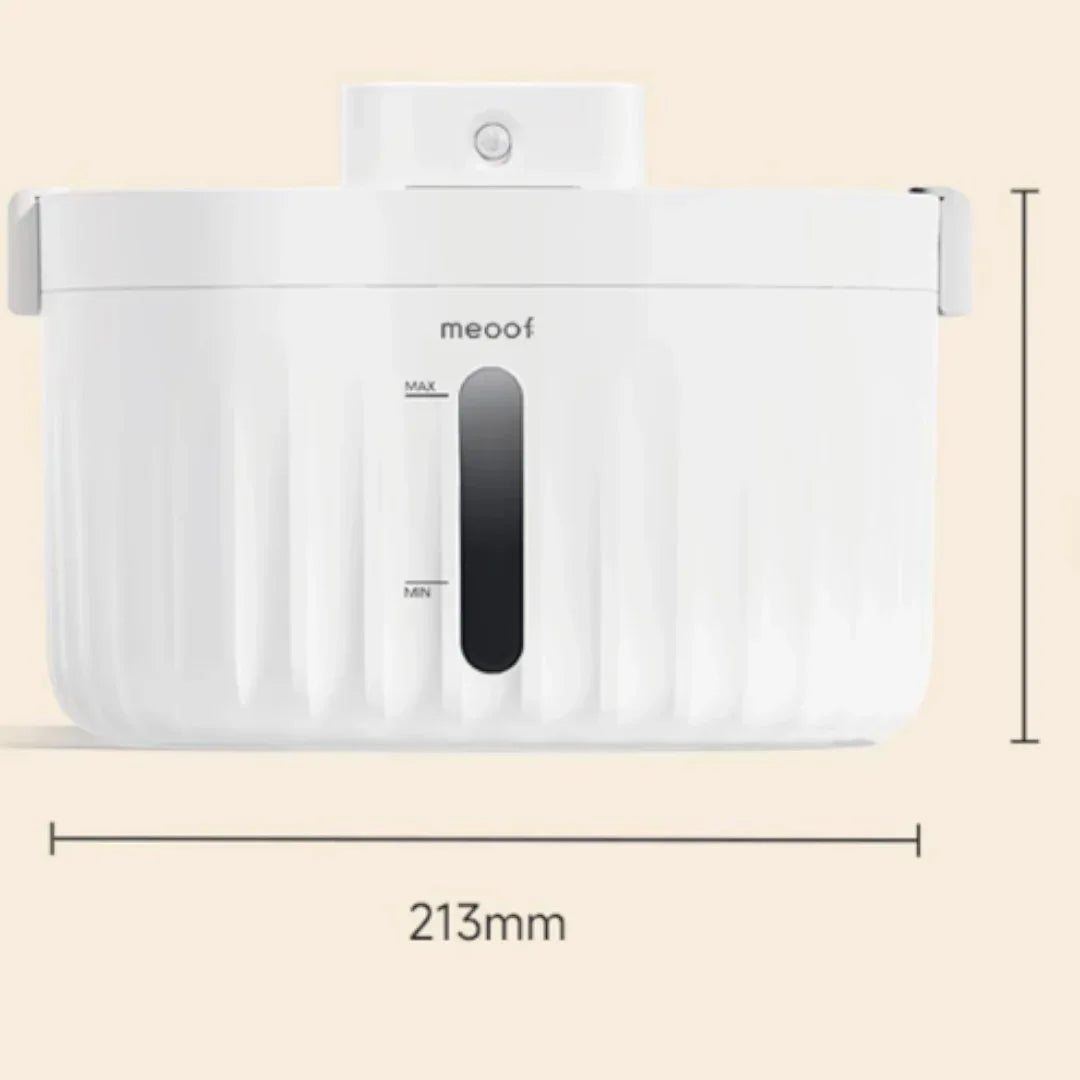 meoof 無插電寵物飲水機（陶瓷不鏽鋼|5000mAh|2L容量）-自動飲水器-毛孩物語Pets Thing｜香港寵物貓狗用品專門店：IATA寵物飛機籠、寵物手推車、貓爬架貓樹