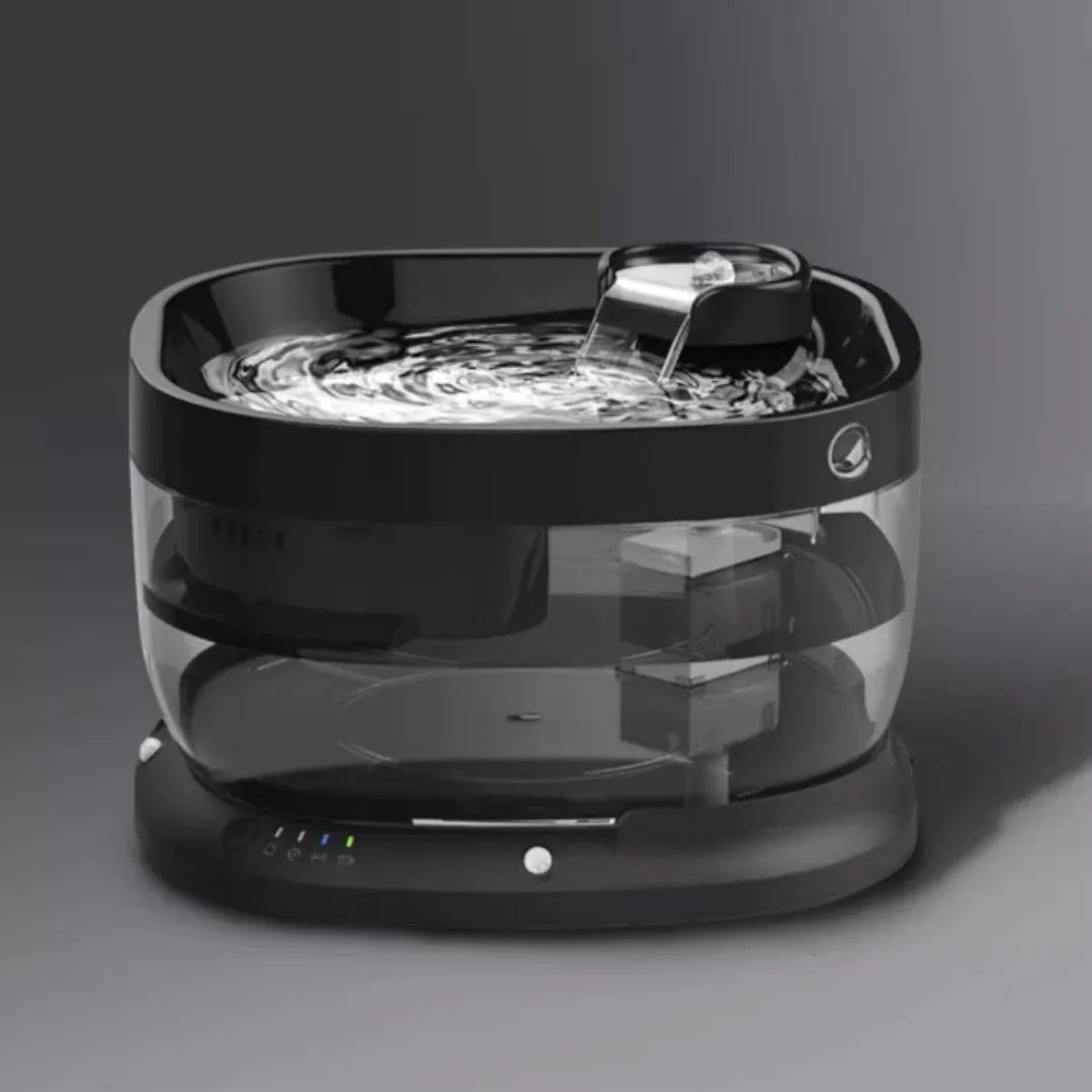 FURPIPI 黑色自動飲水機 [四重過濾|10000mAh|7L容量]-自動飲水器-毛孩物語Pets Thing｜香港寵物貓狗用品專門店：IATA寵物飛機籠、寵物手推車、貓爬架貓樹